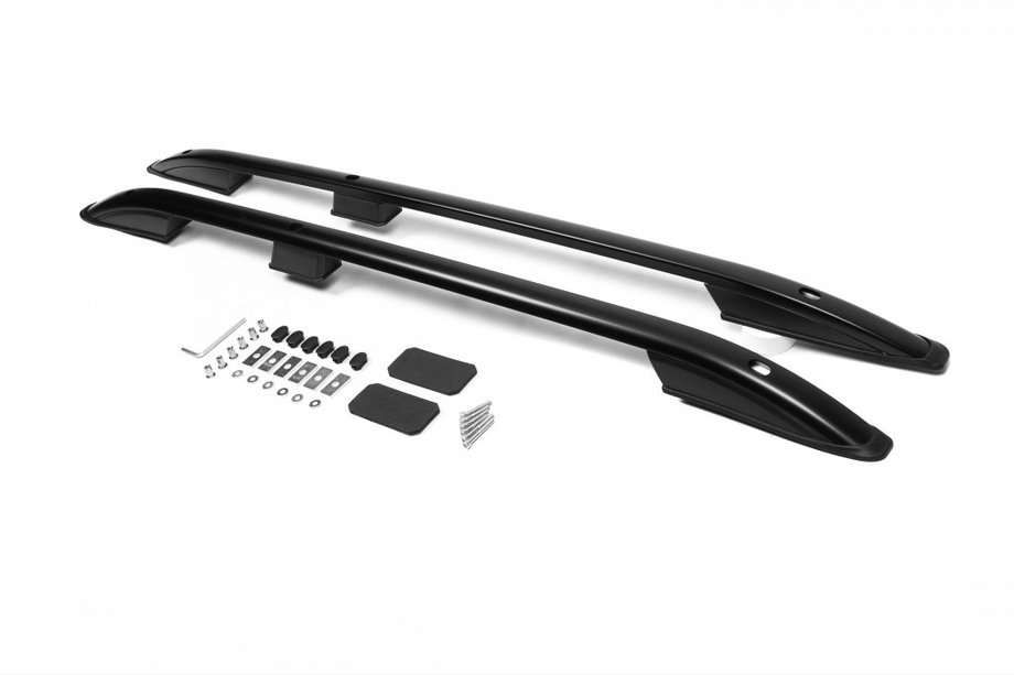 Porsche Cayenne 2003–2010 Dachreling Skyport (schwarz matt) Image