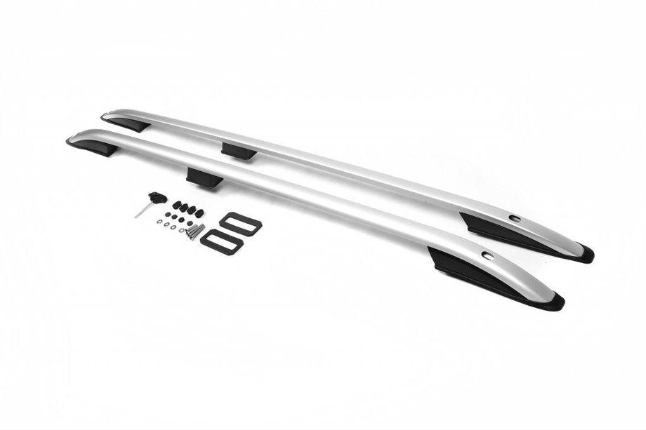 Renault Kangoo 2008–2020 Dachreling Skyport (grau matt) Standardbasis Image