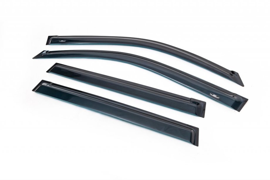 Mercedes E-class W212 2009-2016 Windabweiser SD (4 Stk, Niken) Image
