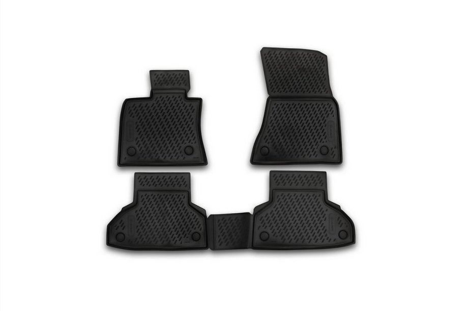 BMW X6 F16 2014-2019 Gummimatten für den Innenraum (4 Stk, Novline) Foto 1