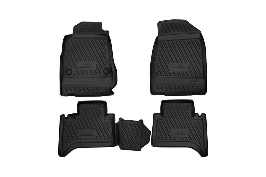 Chevrolet Trailblazer 2002-2012 (2013↗) 3D Gummimatten für Innenraum (4 Stk, Novline) Foto 1