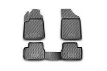 Citroen C-3 2002-2009 Gummimatten für den Innenraum (4 Stk, Novline) Foto 1
