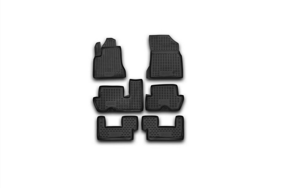Citroen C-4 Picasso 2006-2013 Gummimatten Innenraum (4 Stk, Novline) Variante 1 Image
