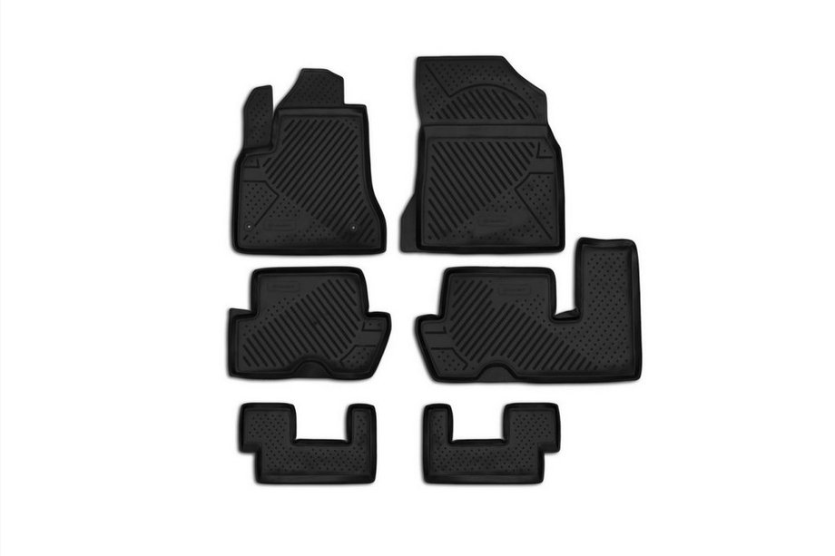 Citroen C-4 Picasso 2006-2013 Gummimatten Innenraum (6 Stk, Novline) Grand Image