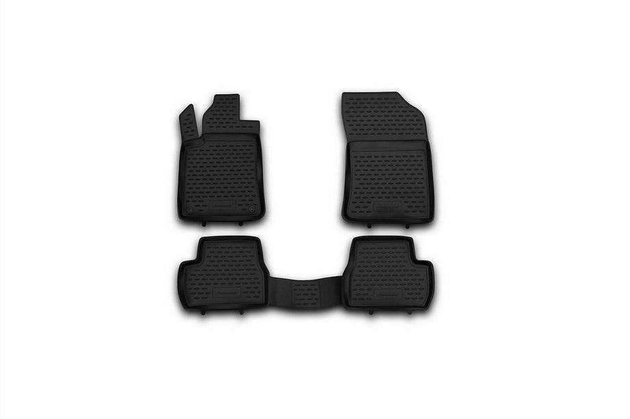 Citroen C-1 2005-2014 (2010↗) Gummimatten Innenraum (4 Stk, Novline) Image