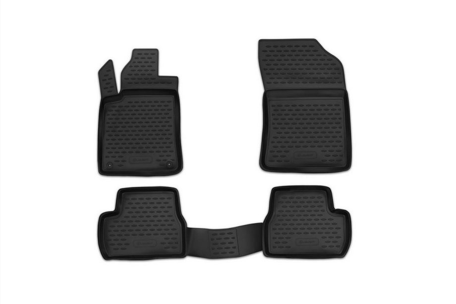 Citroen DS-3 2009-2016 Gummimatten für den Innenraum (4 Stk, Novline) Image