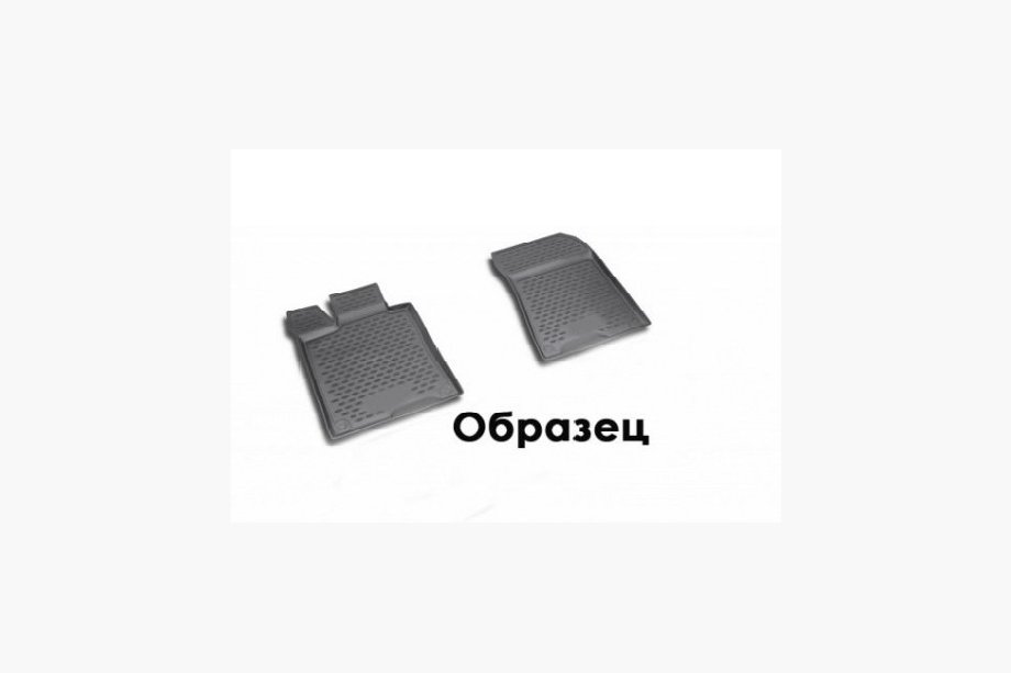 Ford Custom 2013-2022 3D Gummimatten Innenraum (2 Stk, Novline) 1+1 Sitze Image