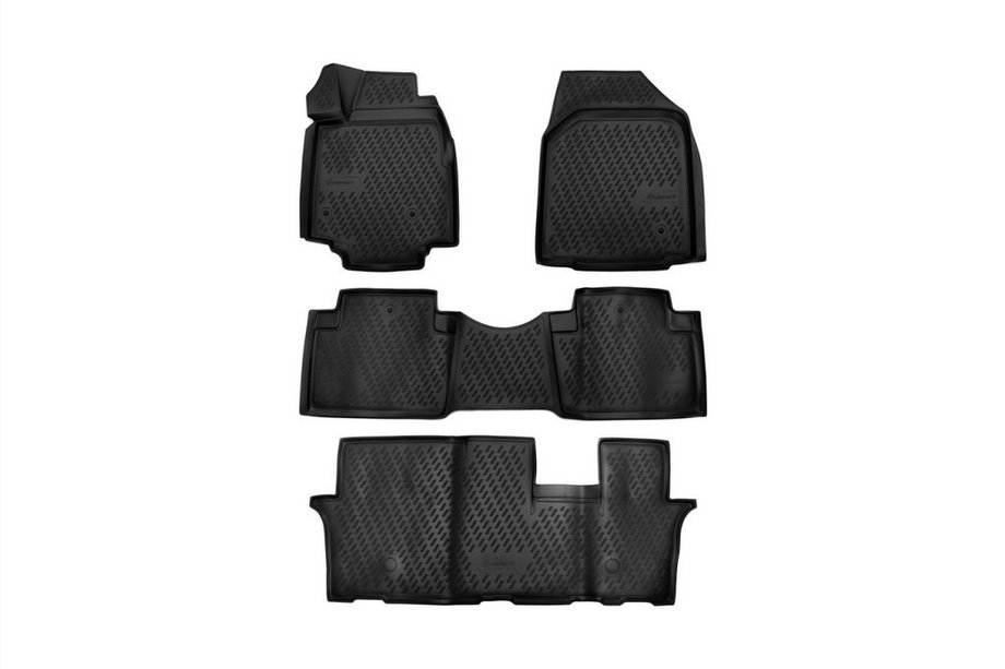 Honda Pilot 2008-2015 3D Gummimatten für Innenraum (4 Stk, Novline) Image