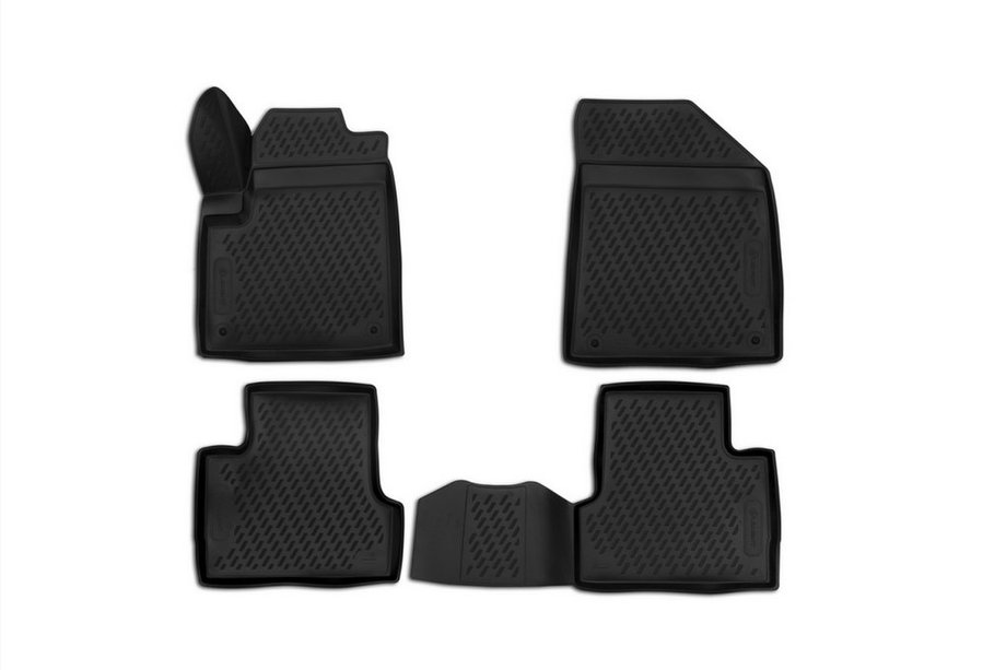 Jeep Cherokee KL 2013- 3D Gummimatten für Innenraum (4 Stk, Novline) Image