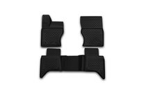 Range Rover IV L405 2013-2021 3D Gummimatten für Innenraum (4 Stk, Novline) Variante 1 Foto 1