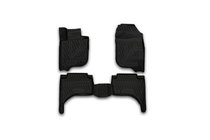 Mitsubishi L200 2015-2024 3D Gummimatten für Innenraum (4 Stk, Novline) Foto 1