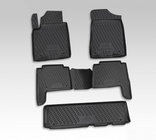 Nissan Patrol Y62 2010-2024 Gummimatten Innenraum (5 Stk, Novline) Foto 1