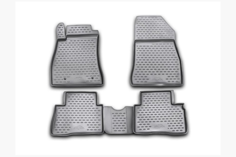 Nissan Juke 2010-2019 Gummimatten (Haken T/L) für Innenraum (4 Stk, Novline) Image