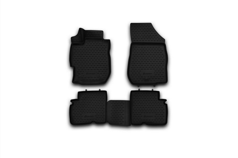 Nissan Almera N17 2012-2018 3D Gummimatten für Innenraum (4 Stk, Novline) Image