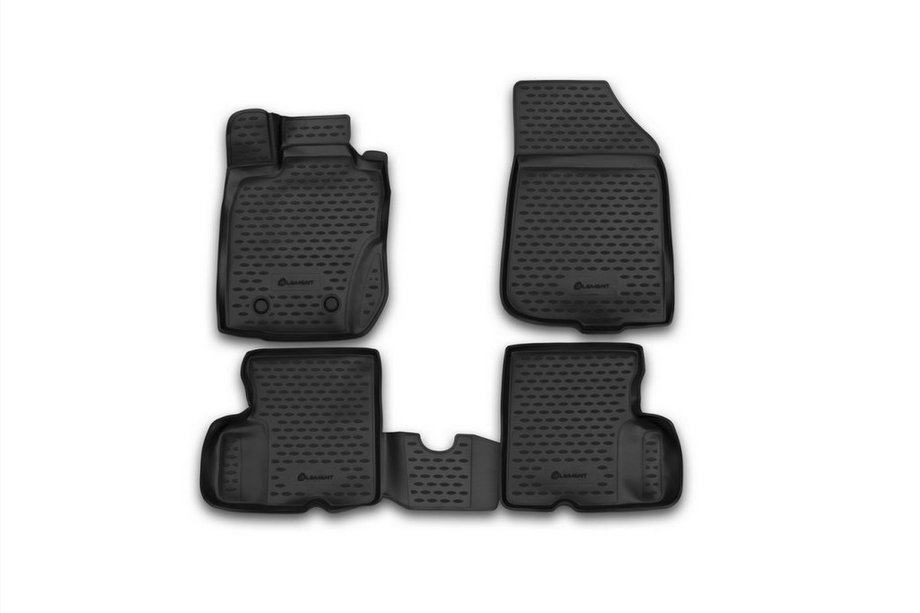 Nissan Terrano 2014- (2014-2016) 3D Gummimatten Innenraum (4 Stk, Novline) 4WD Image