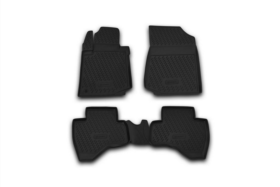 Peugeot 107 2005-2014 Gummimatten für den Innenraum (4 Stk, Novline) Image