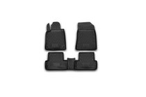 Peugeot 407 2004-2011 Gummimatten für den Innenraum (4 Stk, Novline) Foto 1