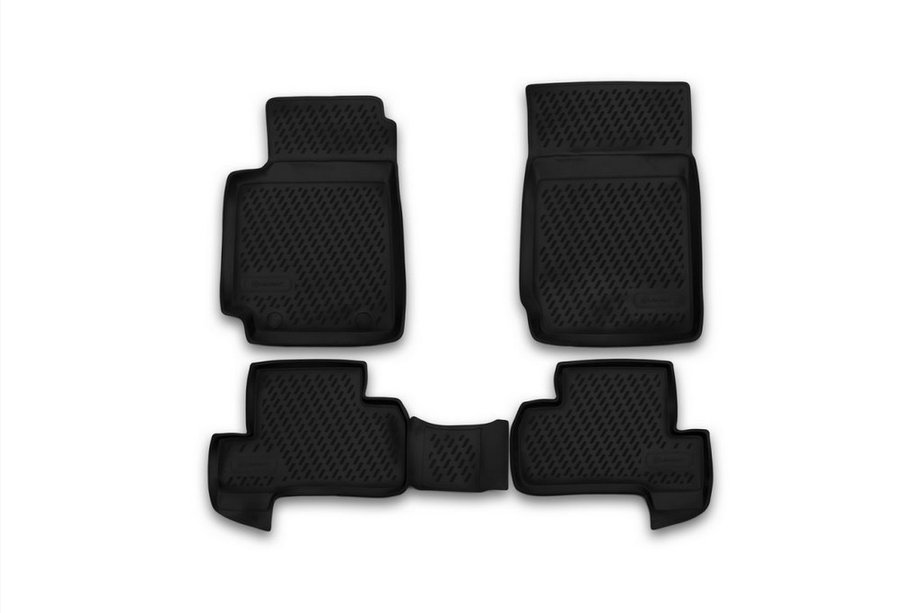 Suzuki Grand Vitara 2005-2017 Gummimatten Innenraum (4 Stk, Novline) 3D Image