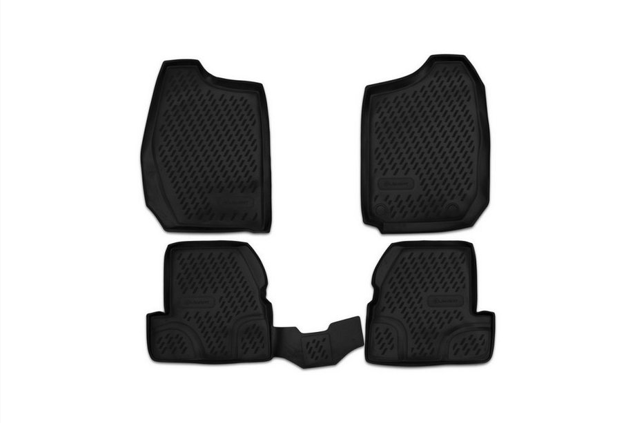 Suzuki Jimny 1998-2018 Gummimatten Innenraum (4 Stk, Novline) Cross Image
