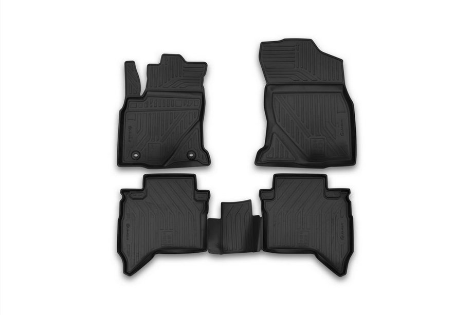 Toyota Hilux 2015- Gummimatten für den Innenraum (4 Stk, Novline) Image