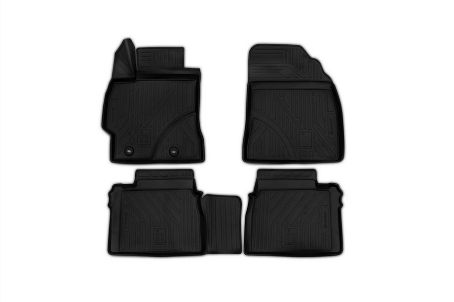Toyota Corolla 2013-2019 (2016↗) 3D Gummimatten für Innenraum (4 Stk, Novline) Image