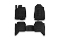 Ford Ranger 2011–2022 Gummimatten Innenraum (4 Stk, Novline) 4D Foto 1