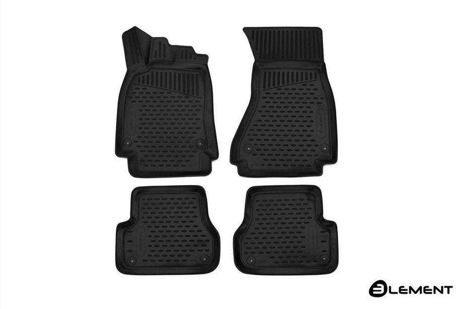 Audi A6 C7 2011-2017 3D Gummimatten für Innenraum (4 Stk, Novline, Avant) Image