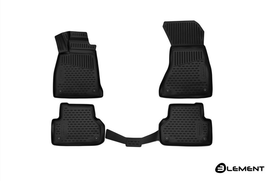 Audi A5 2016-2025 3D Gummimatten für Innenraum (4 Stk, Novline) 4WD (Europa) Foto 1