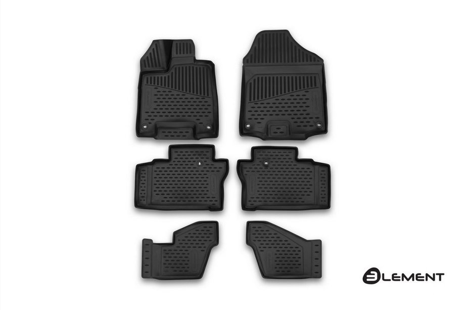 Honda Pilot 2015-2022 3D Gummimatten für Innenraum (6 Stk, Novline) Image