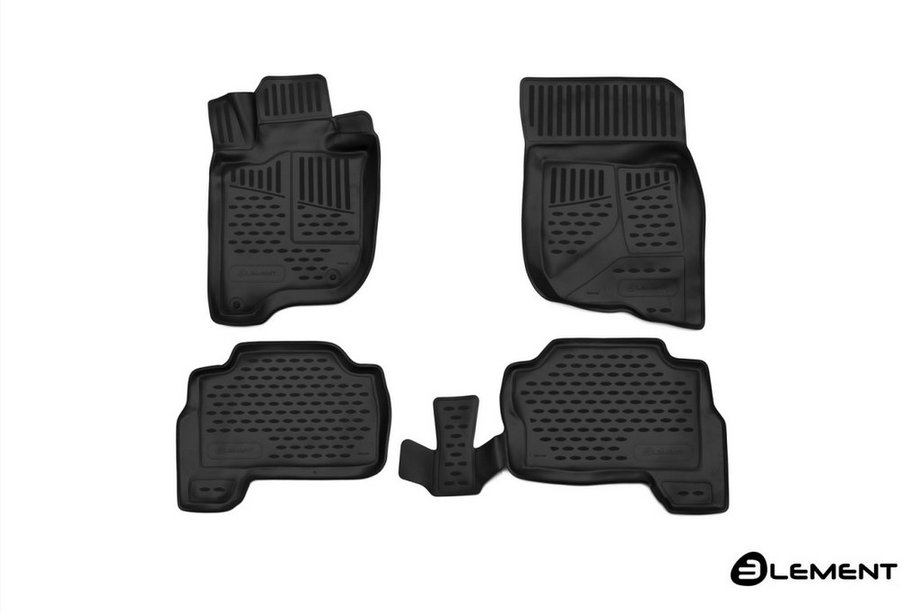 Mitsubishi Pajero Sport 2015- 3D Gummimatten für Innenraum (4 Stk, Novline) Foto 1