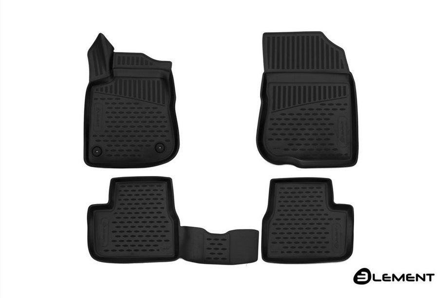Peugeot 2008 2013-2019 3D Gummimatten für Innenraum (4 Stk, Novline) Variante 1 Image
