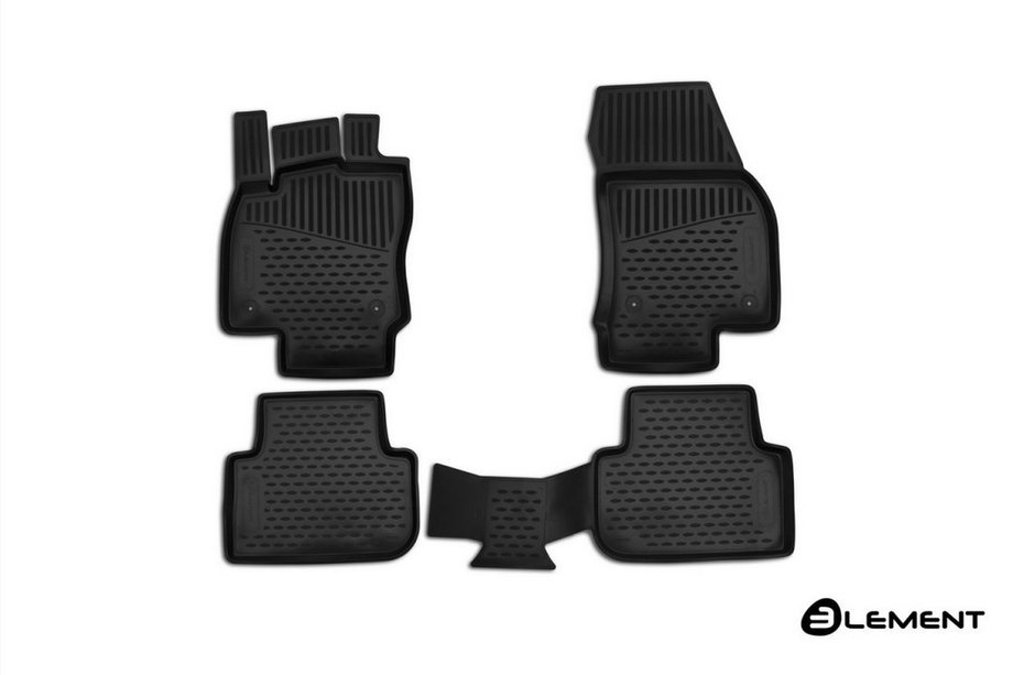 Volkswagen Tiguan 2016-2023 Gummimatten Innenraum (4 Stk, Novline) 5D (kurzer Radstand) Foto 1