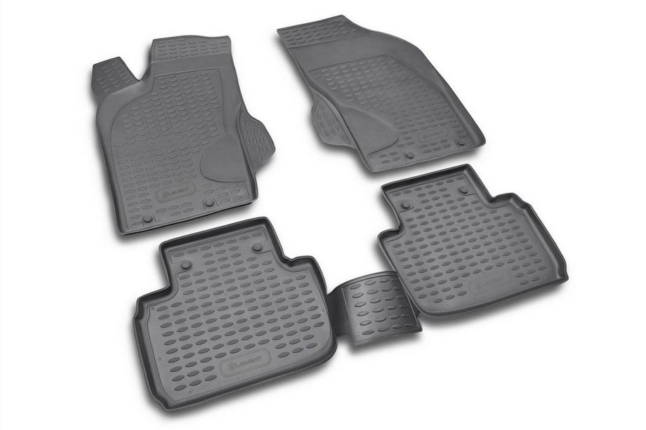 Alfa Romeo 147 2000-2010 Gummimatten für den Innenraum (4 Stk, Novline) Image