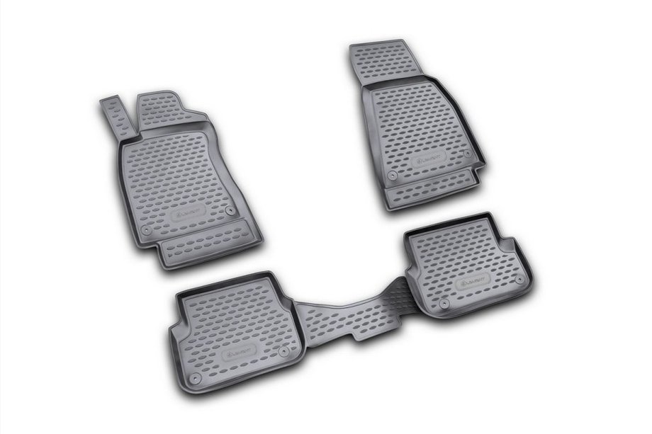 Audi A6 C6 2004-2011 Gummimatten für den Innenraum (4 Stk, Novline) Image