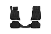 BMW 1 Series E81/E82/E87/E88 2004-2011 Gummimatten Innenraum (4 Stk, Novline) 3D Foto 1