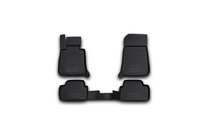 BMW 1 Series E81/E82/E87/E88 2004-2011 Gummimatten für den Innenraum (4 Stk, Novline) 5D Foto 1