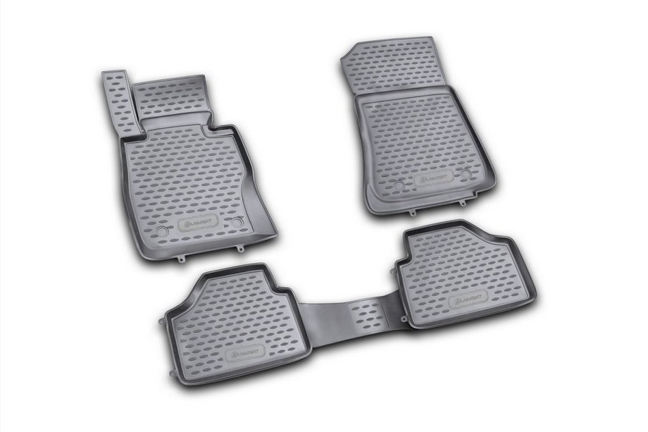 BMW X1 E84 2009-2015 Gummimatten für den Innenraum (4 Stk, Novline) Image