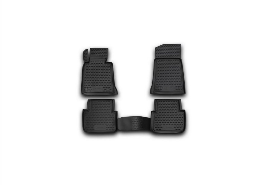 BMW 3 Series E46 1998-2006 Gummimatten für den Innenraum (4 Stk, Novline) Image