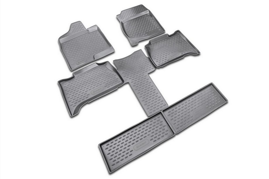 Chevrolet Tahoe 2014-2019 (2007-2015) Gummimatten Innenraum (6-teilig, Novline, Kapitan) Foto 1