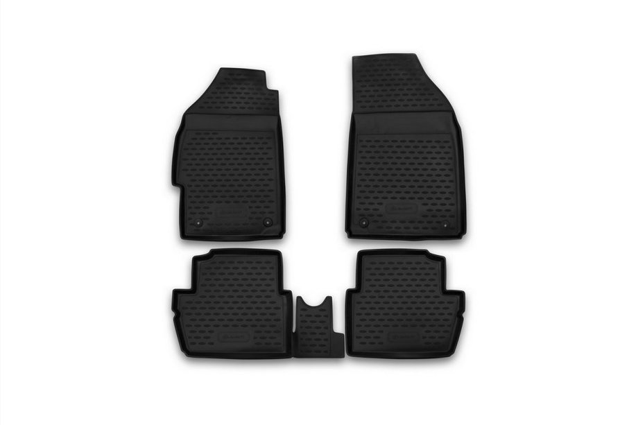 Chevrolet Spark 2009-2015 Gummimatten Innenraum (4 Stk, Novline) Variante 1 Image