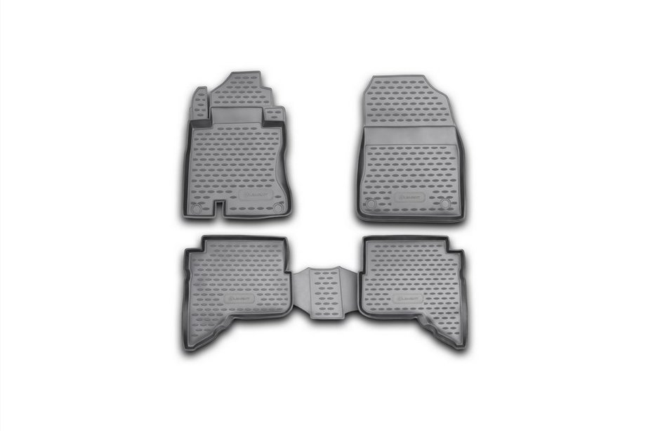 Daihatsu Terios 2006-2017 Gummimatten für den Innenraum (4 Stk, Novline) Image