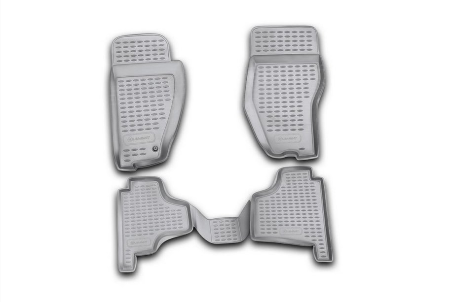 Dodge Nitro 2006-2011 Gummimatten für den Innenraum (4 Stk, Novline) Image