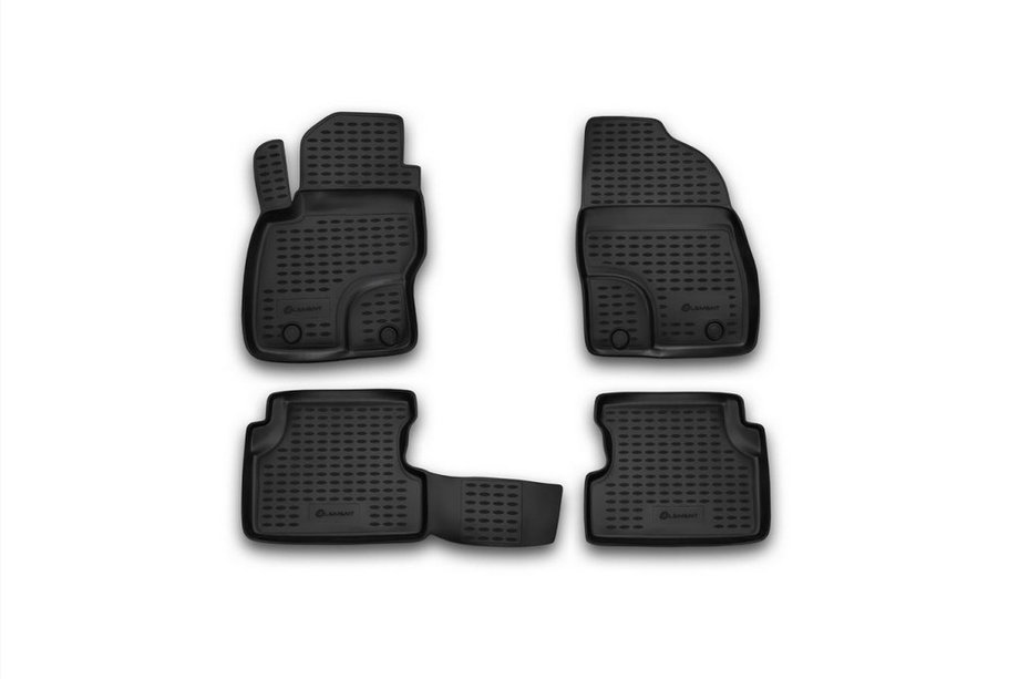 Ford Focus II 2005-2008 Gummimatten Innenraum (4 Stk, Novline) Variante 2 Image