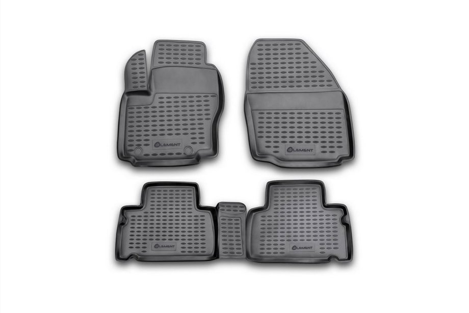 Ford S-Max 2007-2014 Gummimatten Innenraum (4 Stk, Novline) FN Image