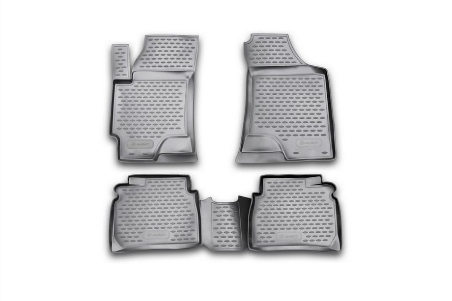 Hyundai Elantra (XD) 2000-2011 Gummimatten für den Innenraum (4 Stk, Novline) Image