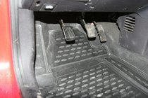 Hyundai I-10 2008-2013 Gummimatten für den Innenraum (4 Stk, Novline) Foto 1