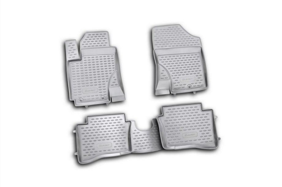 Hyundai I-20 2008-2012 Gummimatten für den Innenraum (4 Stk, Novline) Image