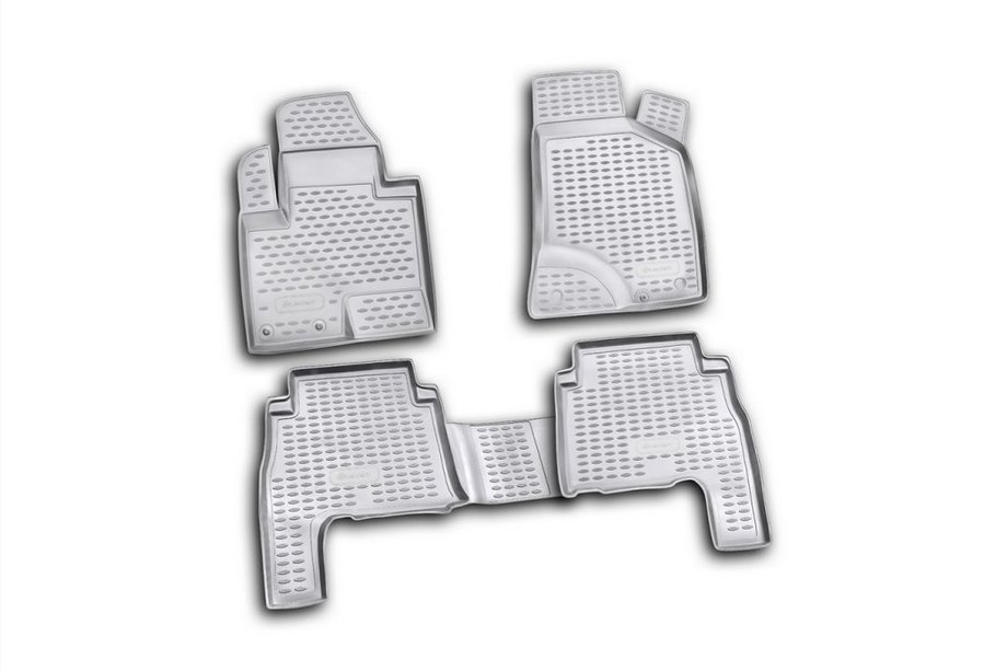 Hyundai Santa Fe 2 2006-2012 (2010-2012) Gummimatten Innenraum (4 Stk, Novline) Image