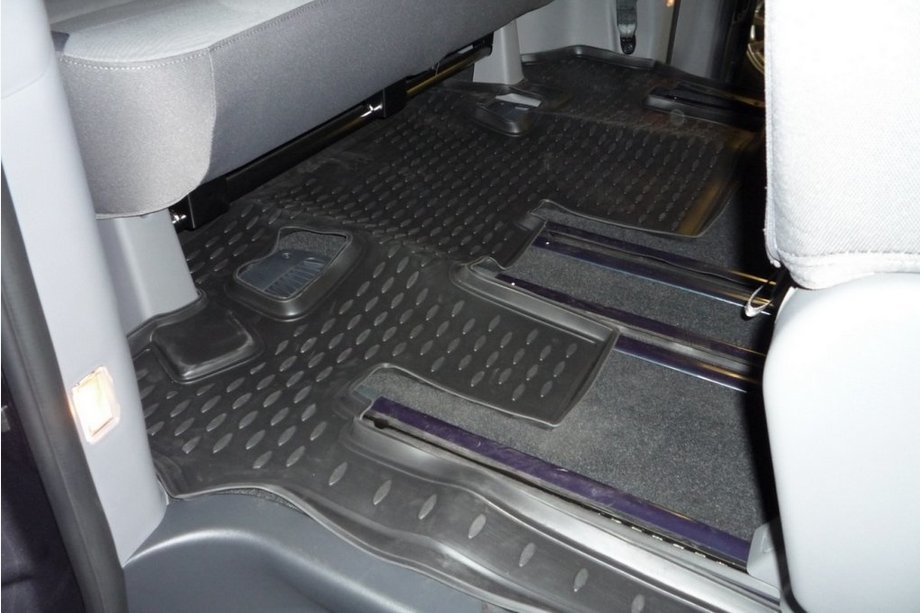 Hyundai H300, H1, Starex 2008-2020 Gummimatte (3. Reihe) Innenraum (Novline) New Foto 1