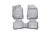 Hyundai Accent 2011-2017 Gummifußmatten für Innenraum (4 Stk, Novline) HB Foto 1